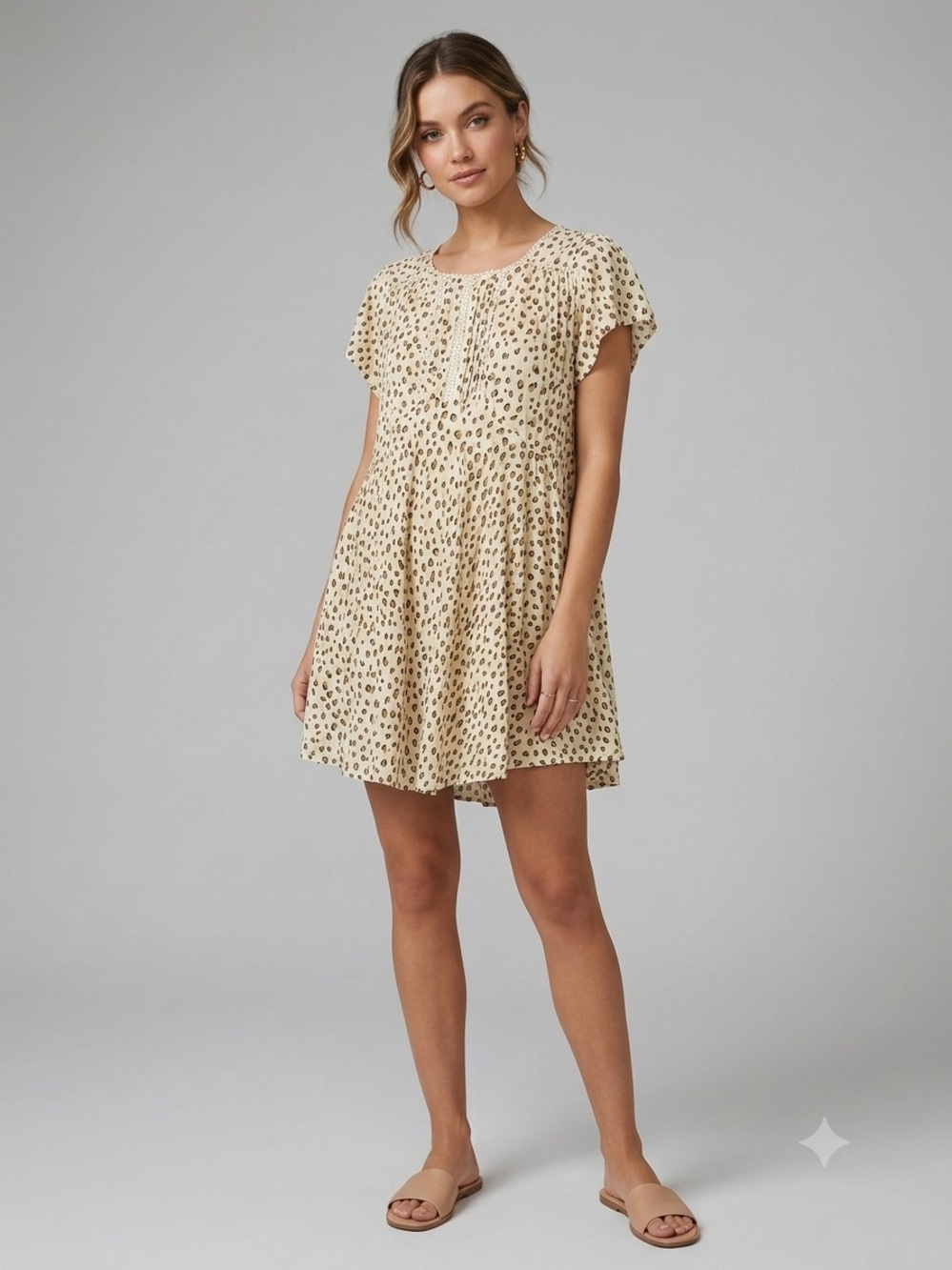 P13. Kivari Valentina Babydoll Mini Dress
